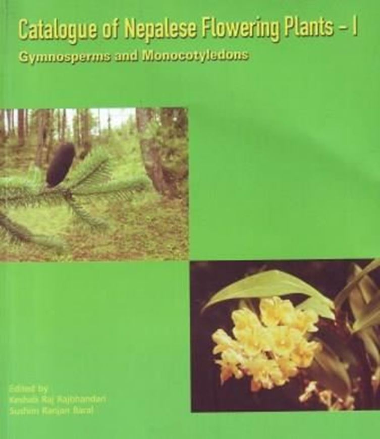 Catalogue of Nepalese flowering plants. 3 volumes. 2010 - 2012. XVIII, 639 p. gr8vo.