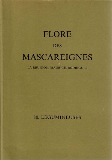 Volume 80: Legumineuses. 1990. 74 pls. (line- drawings). 235 p. gr8vo. Paper bd.- In French.