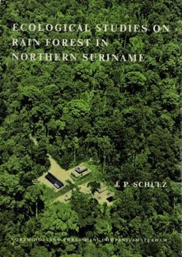 Ecological Studies on Rain Forest in Northern Suriname. 1960. (Mededelingen Bot. Mus en Herbarium Rijksuniv. Utrecht, 163). illus. 267 p. gr8vo. Paper bd.