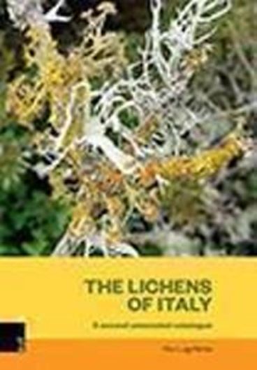  The Lichens of Italy. A second annotated catalogue. 2016. 742 p. 4to. Hardcover.