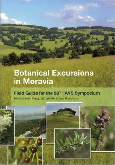 Botanical Excursions in Moravia. Field Guide for the 58th IAVS Symposium. 2015. illus. 228 p. Paper bd.