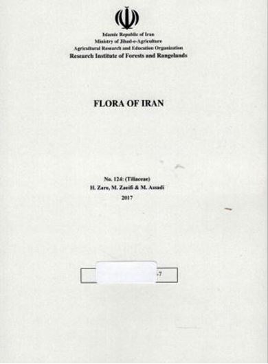 Fasc. 124: Tiliaceae. 2017. illus. 37 p. gr8vo. - In Farsi, with Latin nomenclature.