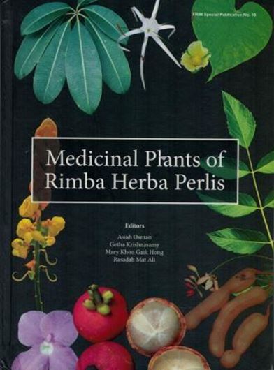  Medicinal Plants of Rimba Herba Perlis. 2017. Many col. photogr. XX, 150 p. gr8vo. Hardcover.