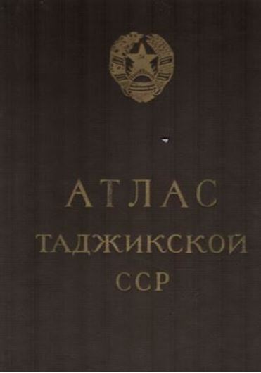 1968. Approx. 198 col. maps. 200 p. Hardcover. - In Russian.. 23.5 x 33.5 cm.