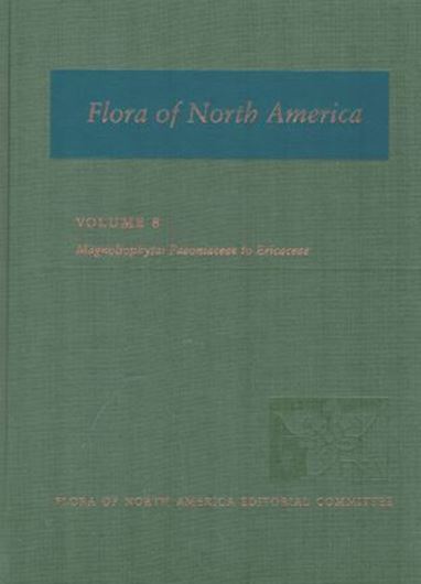North of Mexico. Volume 08. 2009. illus. XXIV, 585 p. Hardcover.