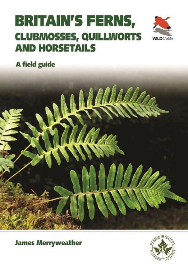 Britain's Ferns: A field guide to the  Clubmosses, Spikemosses, Quillworts and Horsetails of Great Britain and Ireland.  2020. ca. 700 col. photogr.  70 maps. 280 p. Paper bd.