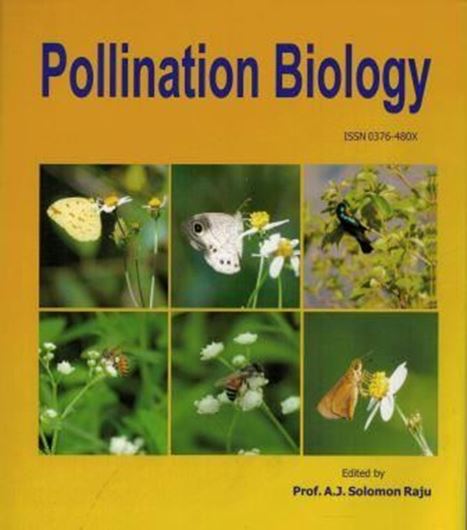 Pollination Biology. 2019. (Advances in Pollen Spore Research, 37). 223 p. gr8vo. Hardcover.