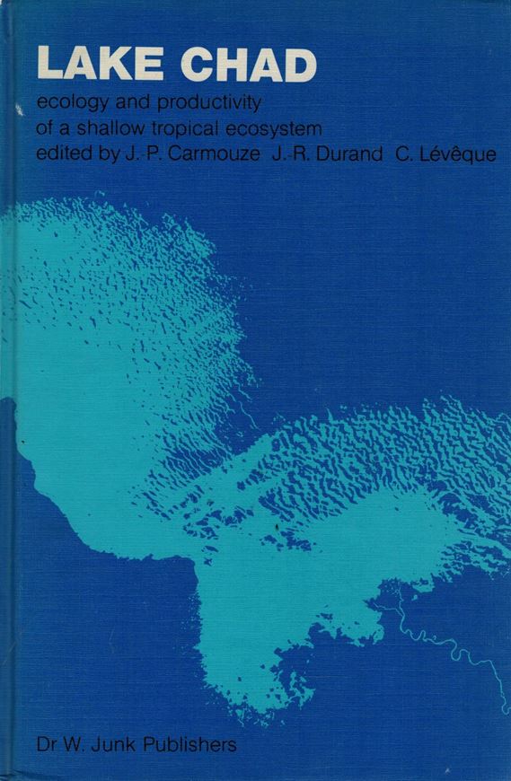 Lake Chad. Ecology and Productivity of a Shallow Tropical Ecosystem. 1983. (Monographiae Biologica, 53). XV, 575 p. Hardcover.
