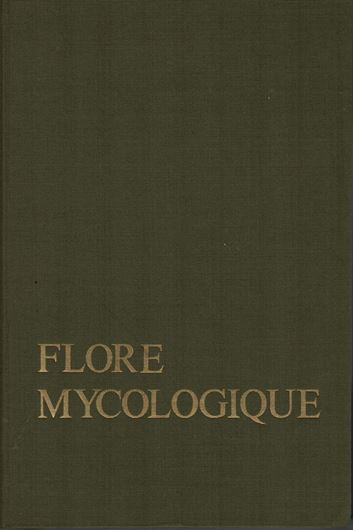 Flore Mycologique / Mycological Flora. Volume 3 & 4 (=text & plates). Cortinariales. 1977. 170 (85 col.) pls. 316 P. gr8vo, Cloth.