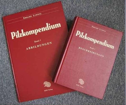 Pilzkompendium. Band 1 in 2 Teilen (Text & Tafeln). 2001. 188 Farbtafeln. 785 S. Hardcover.