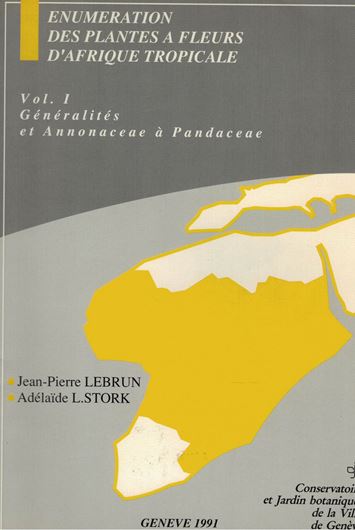 Enumération des Plantes à Fleurs d'Afrique Tropicale. 4 volumes. 1991 - 1997. 4to. Paper bd.
