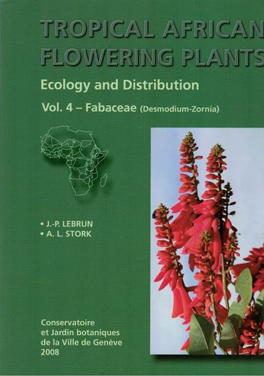 Tropical African Flowering Plants. Ecology and Distribution. Volume 1 - 4. 2003 -2008. 4to. Paper bd.