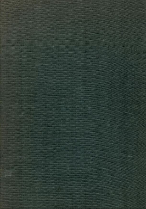 Climats, Forêts et Désertification de l'Afrique Tropicale. Avec préface de Aug. Chevalier. 1949. Many tabs. 351 p. Large 4to. Cloth.
