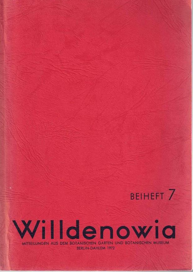 Monographie der Athelieae (Coriciaceae, Basidiomycetes). 1972. (Willdenowia, Beiheft 7), 58 figs. 283 S. gr8vo. Broschiert.