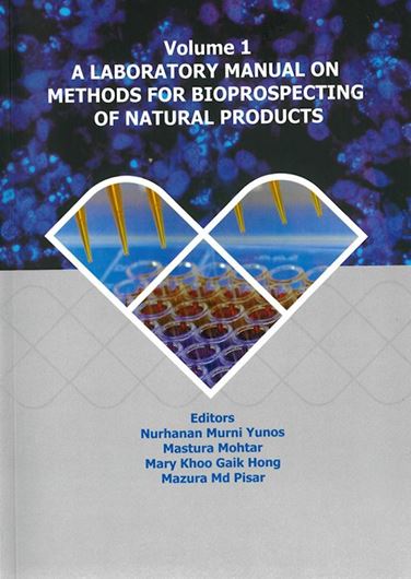 A Laboratory Manual on Methods for Bioprospecting Natural Products. Volume 1. 2023. 160 p. gr8vo. Paper bd.