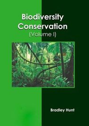 Biodiversity Conservation. Volume 1. 2023. 258 p. gr8vo. Hardcover.