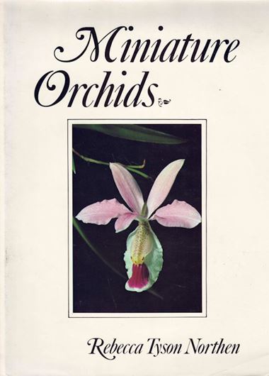 Miniature Orchids. 1980. illus. (b/w). 189 p. 4to. Hardcover.