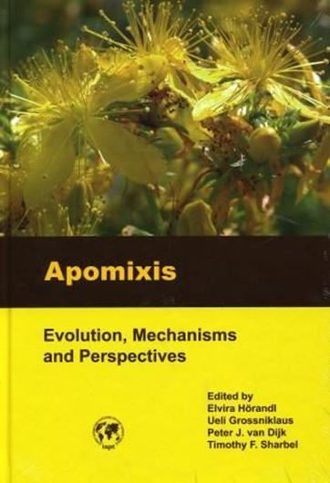 Apomixis: Evolution, Mechanisms and Perspectives. 2007. (Regnum Vegetabile, 147). illus.(b/w & col.). 424 p. gr8vo. Hardcover.  (ISBN 978-3-906166-60-5)