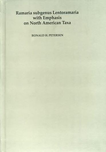 Ramaria Subgenus Lentoramaria with Emphasis on North American Taxa. 1975. (Bibl. Mycol., 43). 18 figs. 15 (12 col.) pls. 175 p. gr8vo. Paper bd.- Reprint 2011.