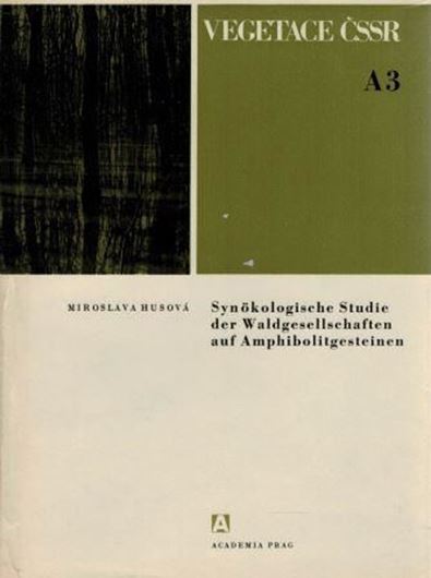 Band 03: Husova: Synökologische Studie der Waldgesellschaften auf Amphibolitgesteinen. 1968. 49 Tab. 188 S. gr8vo. Gebunden.