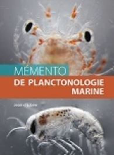 Memento de planctologie marine. 2016. illus. 528 p. gr8vo.- In French.