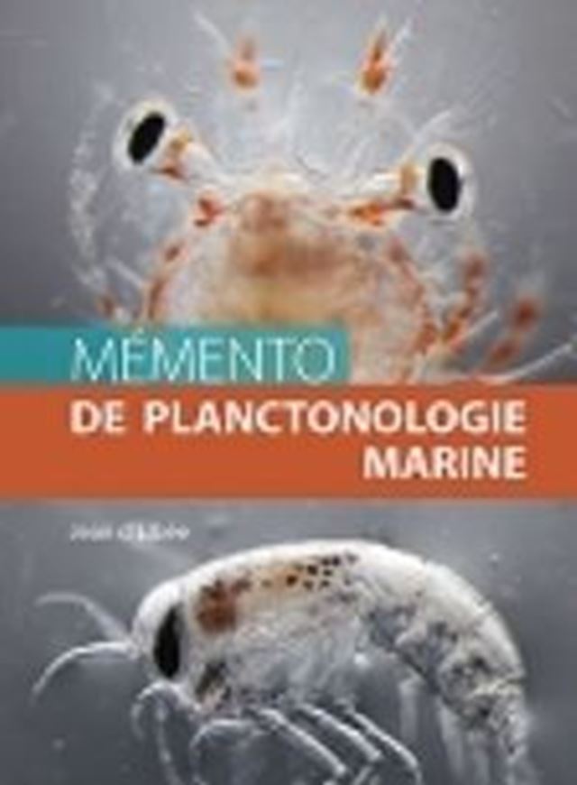 Memento de planctologie marine. 2016. illus. 528 p. gr8vo.- In French.