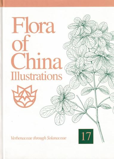 Volume 17: Verbenaceae through Solanaceae. 1998. 403 plates (= line - drawings). X, 426 p. 4to. Hardcover.