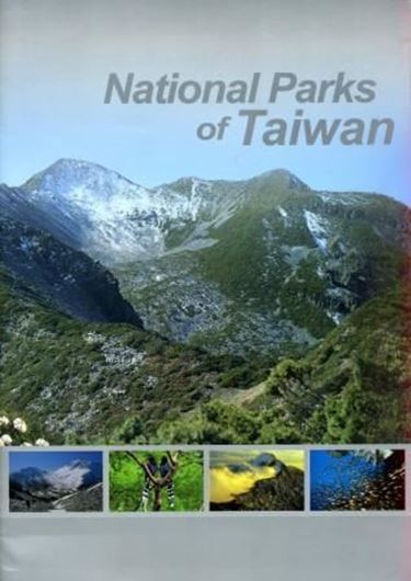 National Parks of Taiwan. 2010. Many col. photogr. 59 p. 4to. Paper bd. - In English.