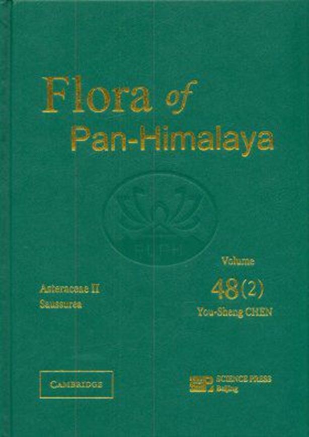 Volume 48:2: Asteraceae II: Saussurea. 2016. 96 line - drawings. 234 dot maps. IX,340 p. gr8vo. Hardcover. - In English.