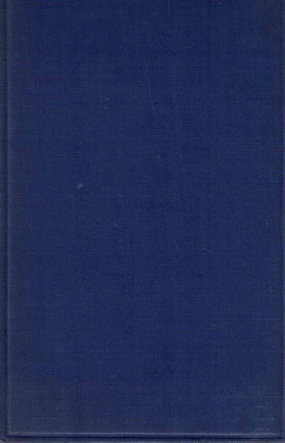 Species Studies in the British Floa. Being the Report of the Conference under the title of The Species Concept in its Relation to the British Flora held in 1954 by the Botanical Society of the British Isles. 1955. 187 p. gr8vo. Hardcover.