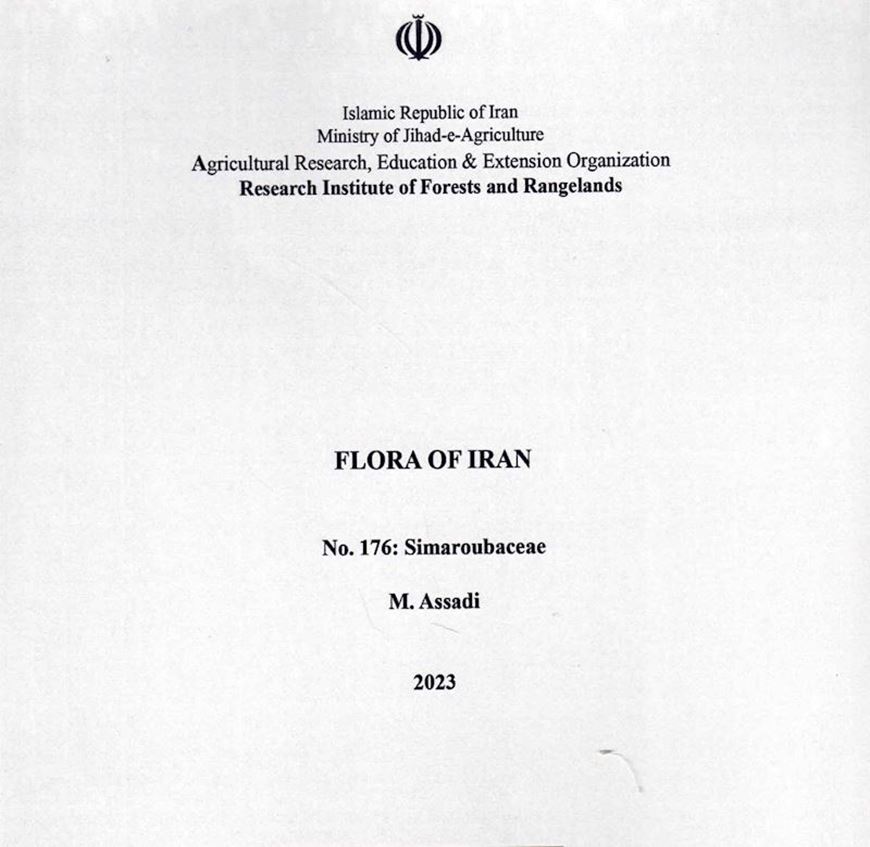 Fasc. 176: Assadi, M.: Simaroubaceae. 2023. 7 p.  gr8vo. Paper bd. - In Farsi, with Latin nomenclature.