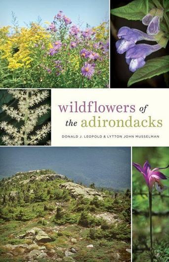 Wildflowers of the Adirondacks. 2020. over 300 col. photogr. XV, 348 p. gr8vo. Softcover.