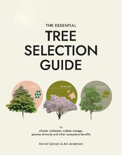 The Essential Tree Selection Guide for Climate Resilience, Carbon Storage, Species Diversity And Other Ecosystem Benefits. 2023. illus. 528 p. gr8vo. Hardcover.