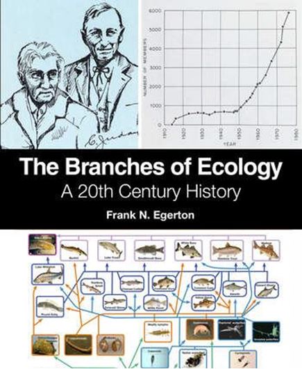 The Branches of Ecology. A 20th Century History. 2023. 48 (11 col.) figs XI, 263 p. Hardcover.