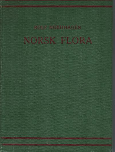 Svensk Flora foer Skolor. Tl. I: Fanerogamer Och Ormbunkvaexter. 22nd ed. 1938. 195 figs. (line-drawings). 386 p. kl8vo. Hardcover. - In Swedish, with Latin nomenclature and species index.