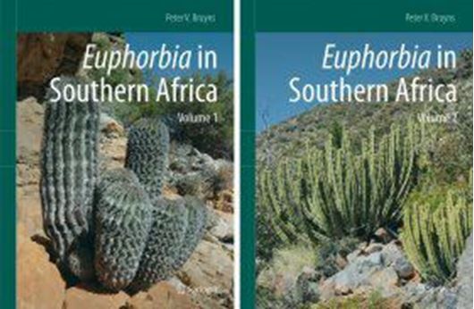 Euphorbia in Southern Africa. 2 volumes. 2022. 202 line - figures. 1442 col. photogr. 1152 p. gr8vo. Hardcover.