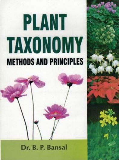 Plant taxonomy: methods and principles. 2017. 260 p. gr8vo. Hardcover.