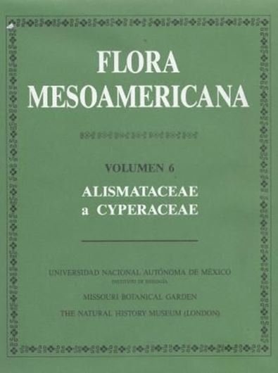 Volume 06: Alismataceae to Cyperaceae. 1994. 543 p. gr8vo.. Hard cover. - In Spanish.