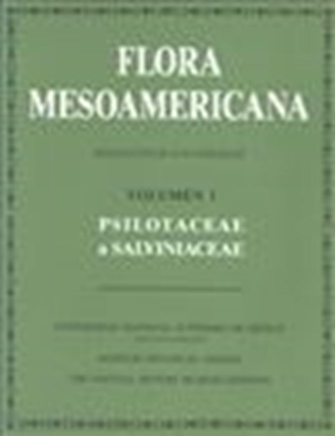 Volume 01: Psilotaceae a Salviniaceae. 1995. XI;470 p. 4to.Hardcover.