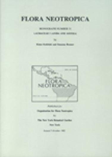 Vol. 031: Kubitzki,Klaus und Susanne Renner: Lauraceae 1 (Aniba und Aiouea). 1982. 55 figs. 125 p. gr8vo. Paper bd.