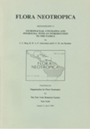 Vol. 051: Berg, C.C., R.W.A.P.Akkermans and E.C.H. van Heusden: Cecropiaceae: Coussapoa and Pourouma, with an introduction to the family. 1990. 93 figures. 208 p. gr8vo. Paper bd.