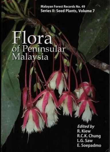 Series II: Seed plants. Vol. 7. 2018. (Malaysian Forest Records, 49). 13 col. pls.  Many line - drawings and dot  maps. IX,. 321 p. gr8vo. Hardcover. (108077)