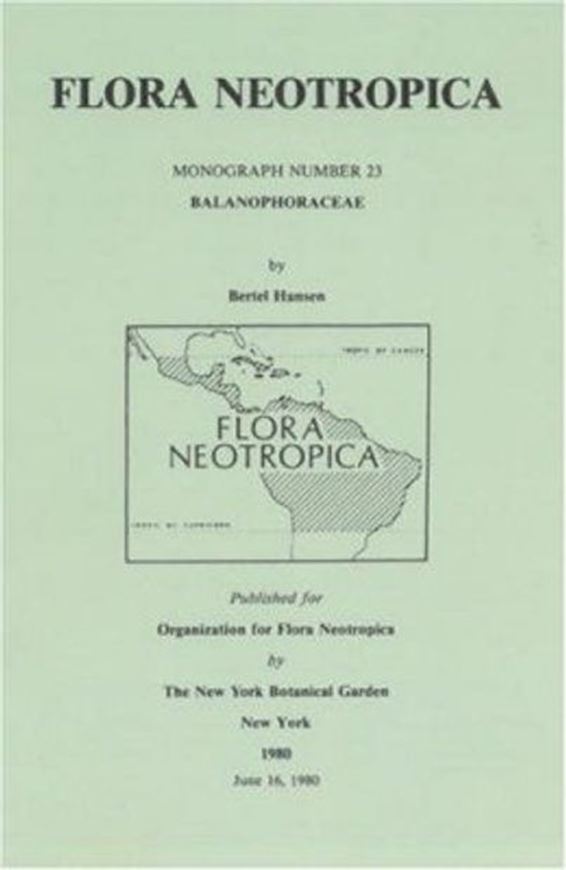 Vol. 023: Hansen, B.: Balanophoraceae. 1980. 81 p.