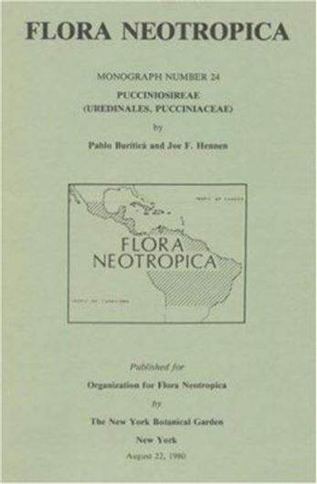 Vol. 024: Buritica, Pablo and Joe F. Hennen: Pucciniosireae (Uredinales, Pucciniaceae). 1980. 41 figs. 50 p. gr8vo. Paper bd.