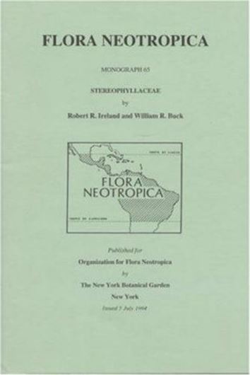 Vol. 065: Ireland, Robert R. and William R. Buck: Stereophyllaceae.1994. 2 portr. 24 figs. 49 p. gr8vo.Paper bd.