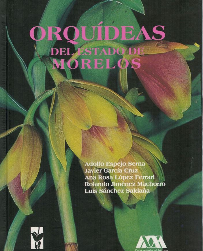 Orquideas del Estado de Morelos. 2002. (Orquidea, Mex.,Vol.16). 159 col. photogr. 392 p. gr8vo. Hardcover.