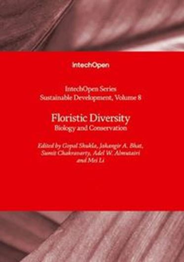 Florsitic Diversity. Biology and Conservation. 2023. (Series: Sustainable Development). illus 228 p. Hardcover.