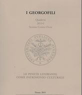 2019. (I Georgofili, Quaderni 2019:1) illus. 120 p. Paper bound. - In Italian.