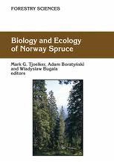 Biology and Ecology of Norway Spruce. 2007. (Forestry Sciences, Volume 78). 474 p. gr8vo. Paper bd.