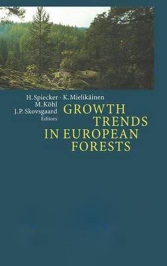 Growth Trends in European Forests. Studies from 12 countries.1996. (European Forest Institute Research Report,5).127 figs. XII,372 p.gr8vo.Hardcover.